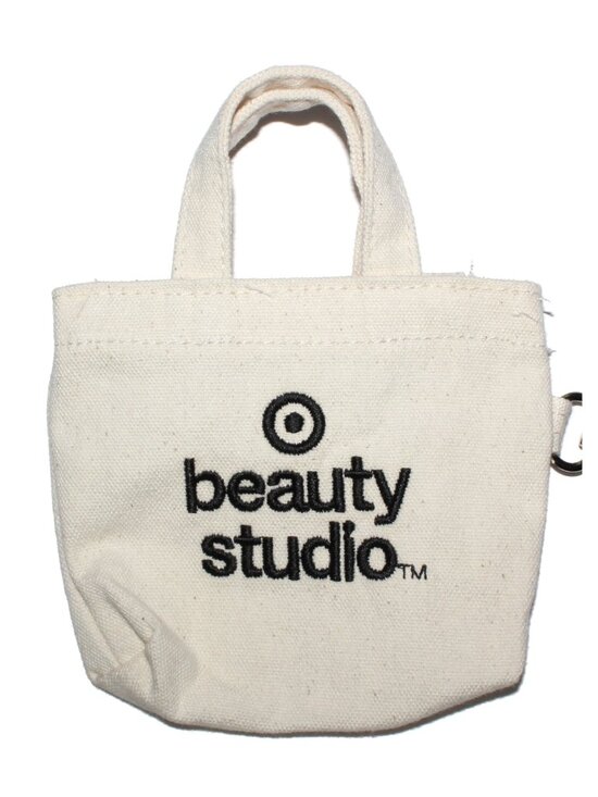 Target Handbags - Target Beauty Studio Limited Edition Collectible Mini Canvas Tote Bag Keychain